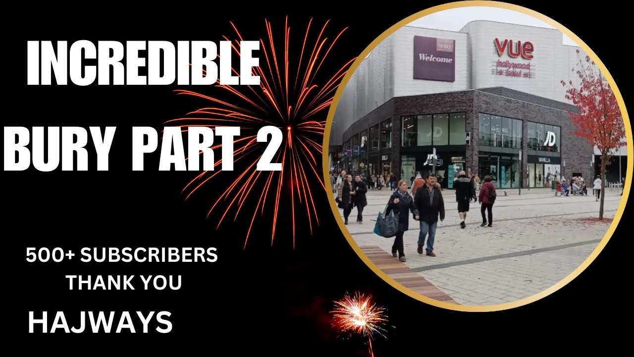 Unbelievable The Rock Shopping Centre | Bury Walking tour.