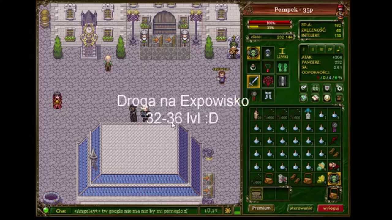 Margonem#2 jak dojść na Expowisko 32-36lvl HD
