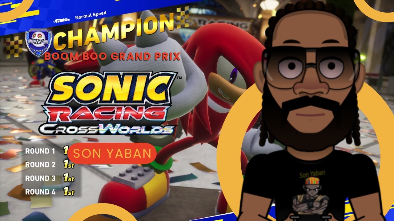 Sonic Racing: CrossWorlds - Boom Boo Grand Prix (Normal) | Knuckles