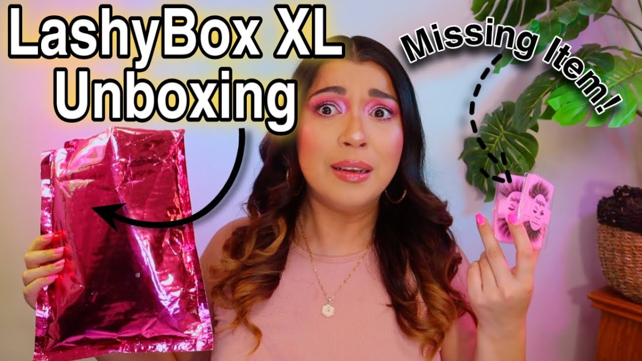 Lashybox XL February 2022 | UNBOXING A LASH SUBSCRIPTION BOX & REVIEW | Missing One Item!