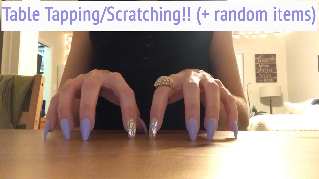 ASMR * Table Tapping & Scratching! * Plus Random Items * Fast Tapping * No Talking * ASMR Villa