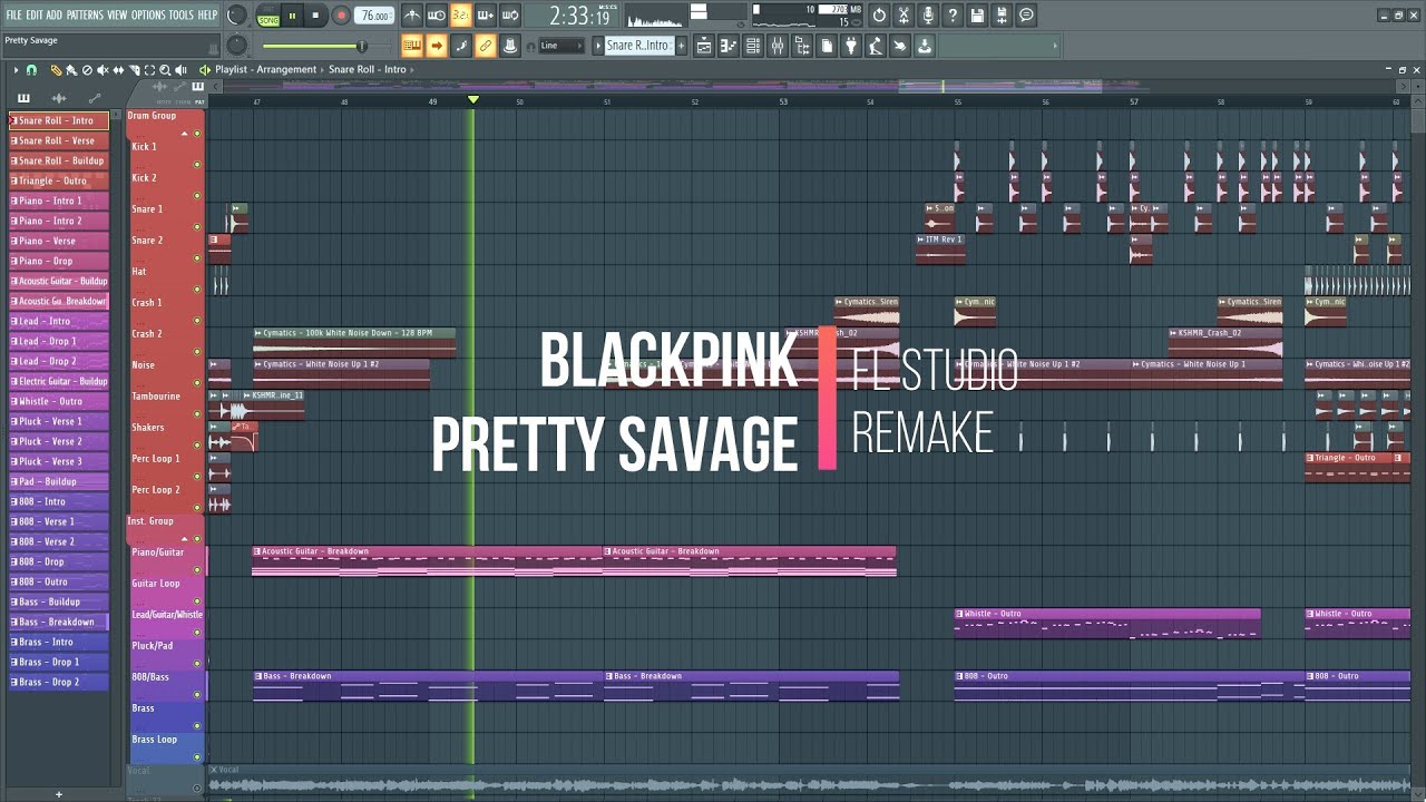 BLACKPINK - Pretty Savage | Instrumental