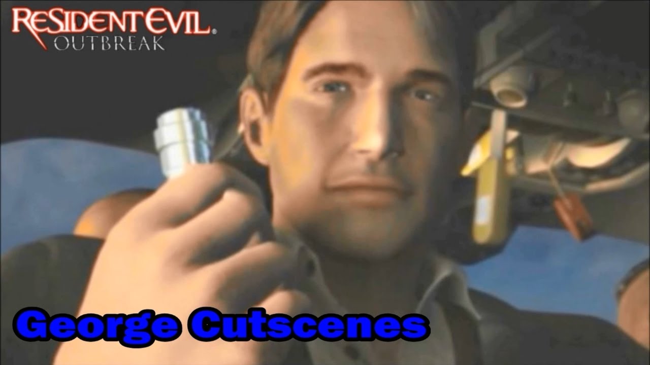 Resident Evil Outbreak: George Hamilton Cutscenes