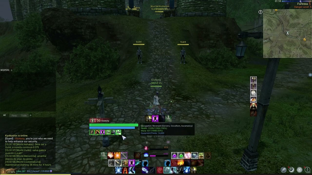 BUFFS REVENANT, ARCHWORLD.