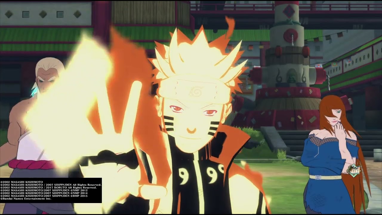 NARUTO X BORUTO Ultimate Ninja STORM CONNECTIONS меня избивает сестра я слева