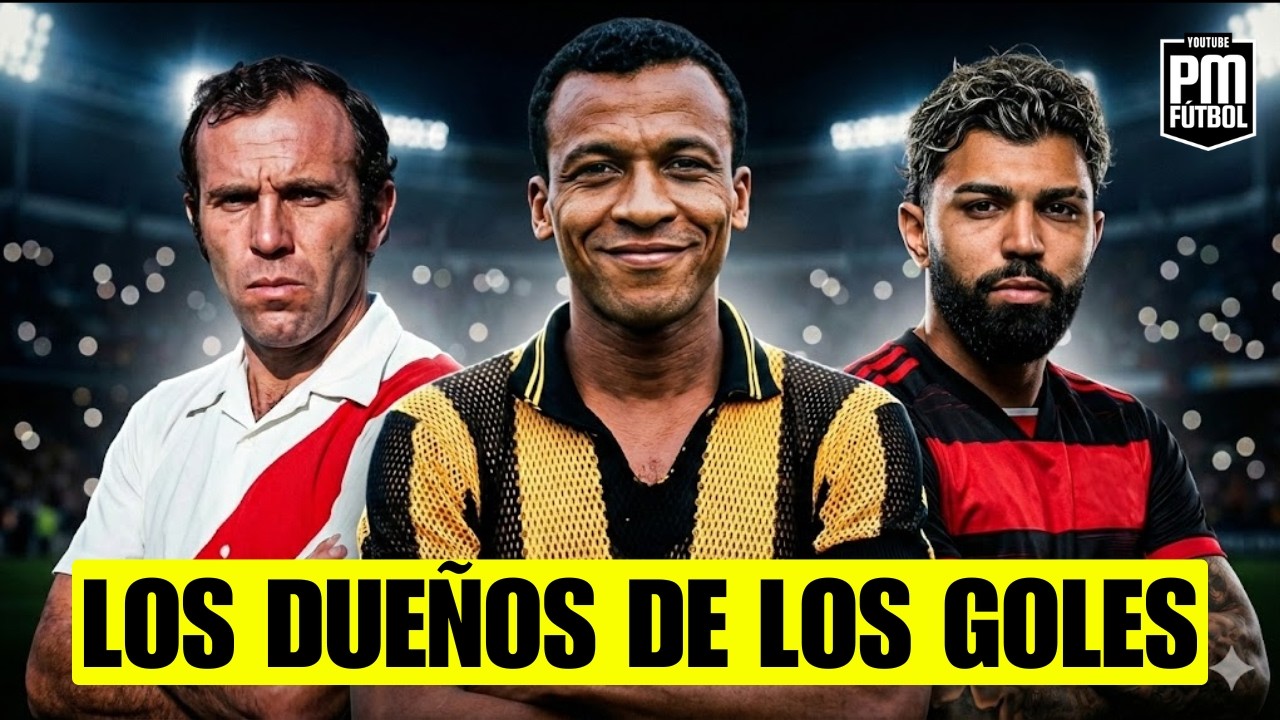 Los MÁXIMOS GOLEADORES de la HISTORIA de la Copa Libertadores (Ranking Actualizado 2026) 🏆⚽