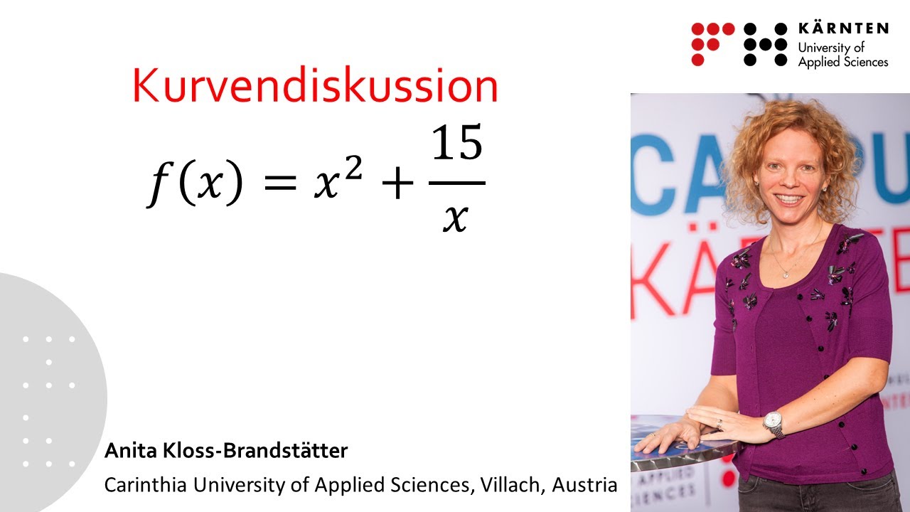 Kurvendiskussion einer gebrochenrationalen Funktion