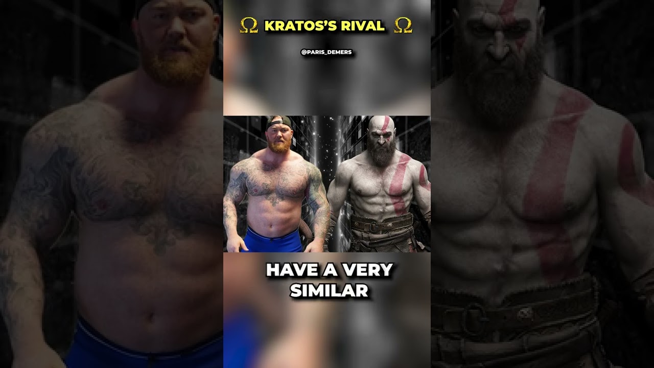 Это настоящий Кратос из God of War! 