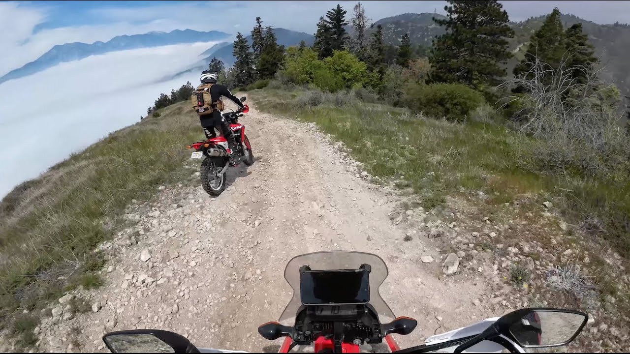 First official ride on the CRF300Ls