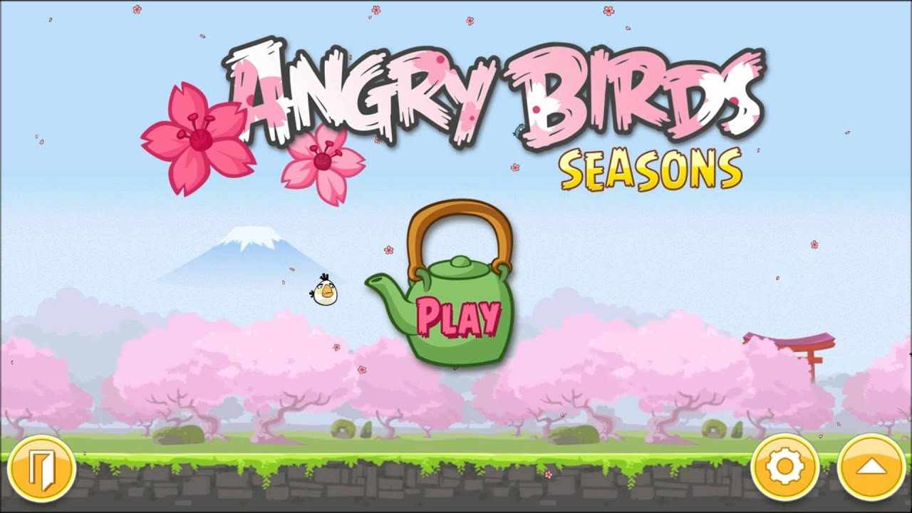 Cherry Blossom Theme - Angry Birds Seasons (2012)