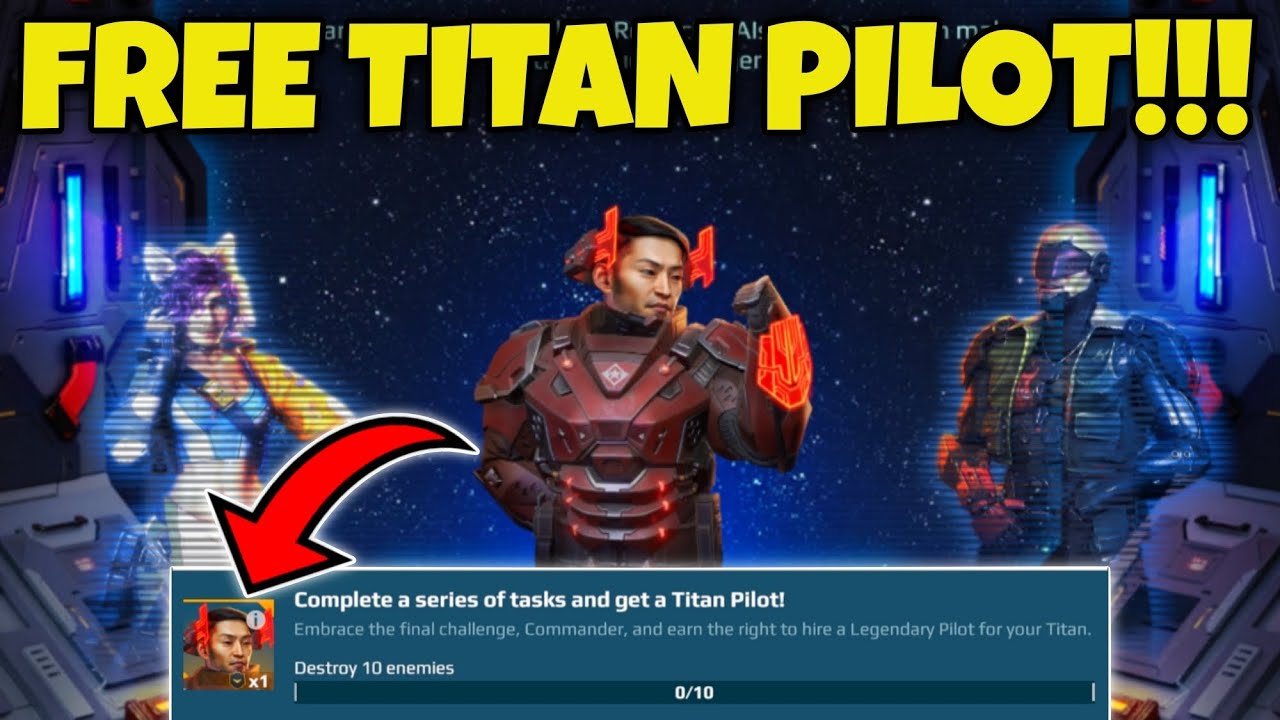FREE TITAN PILOT IN WAR ROBOTS UPDATE 9.2!!!
