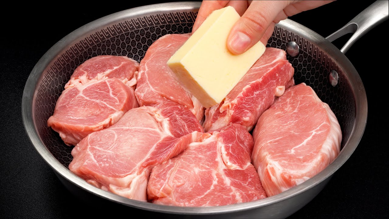 The Best Way to Cook Pork for Dinner!🔝Restaurants Are Hiding This Trick From Us!