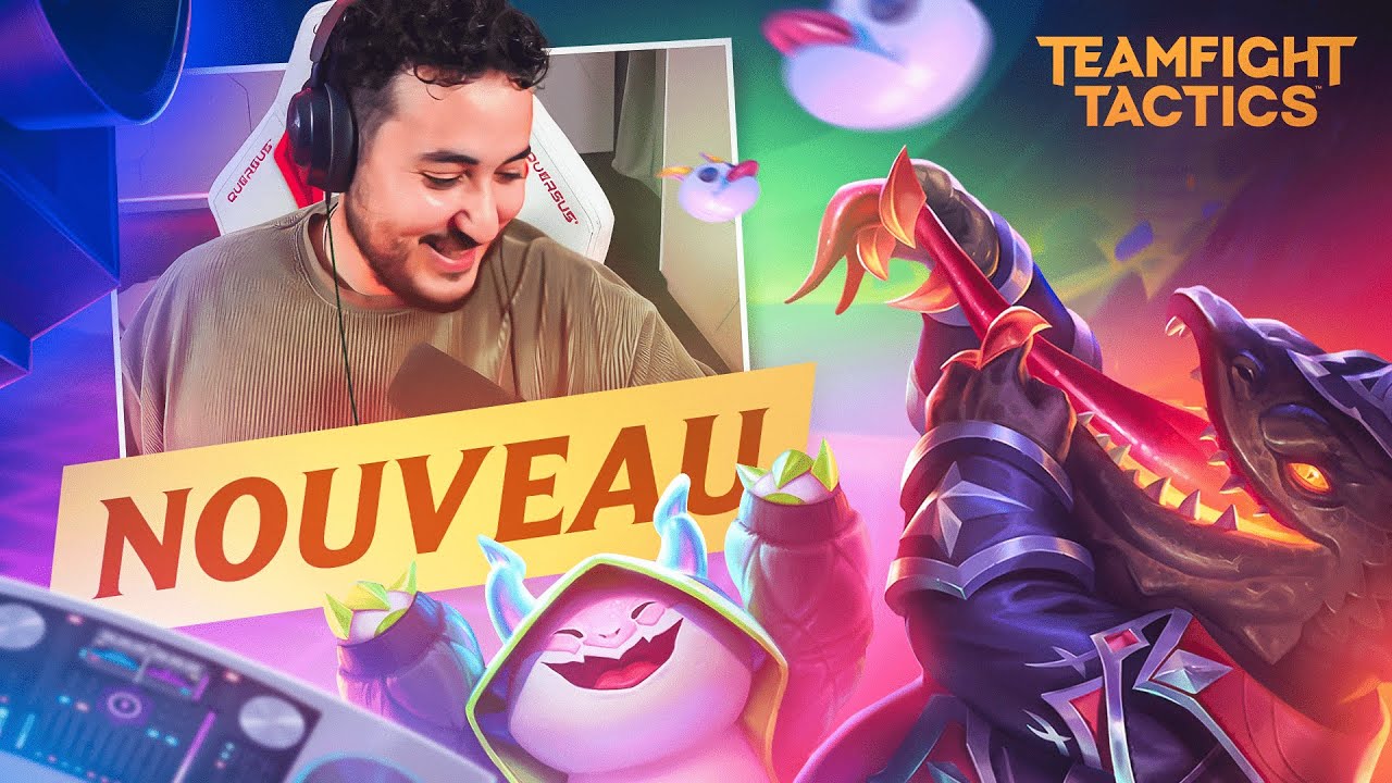 ON TESTE LE NOUVEAU SET TFT (incroyable)