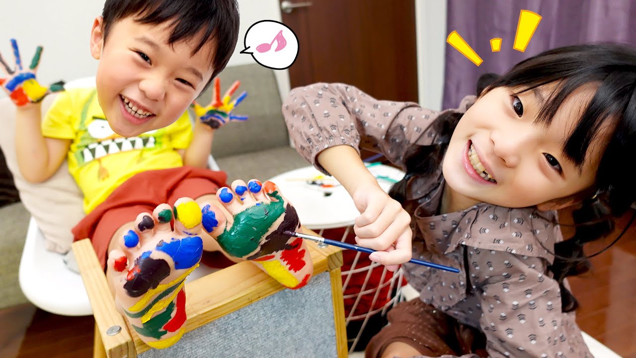 【寸劇】絵の具でカーペットを汚した犯人「りとくん」の、とってもやさしい理由　#にじうさチャンネル