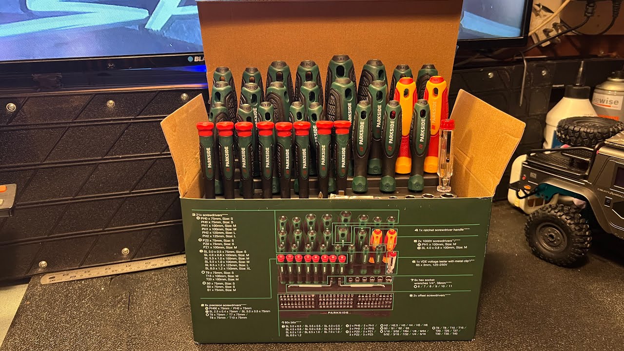 Набор отвёрток Parkside от Lidls