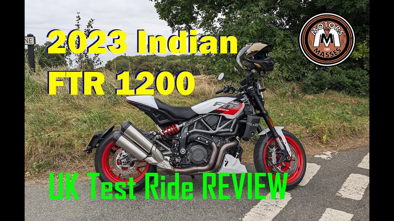 2023 Indian FTR1200 Test Ride UK REVIEW