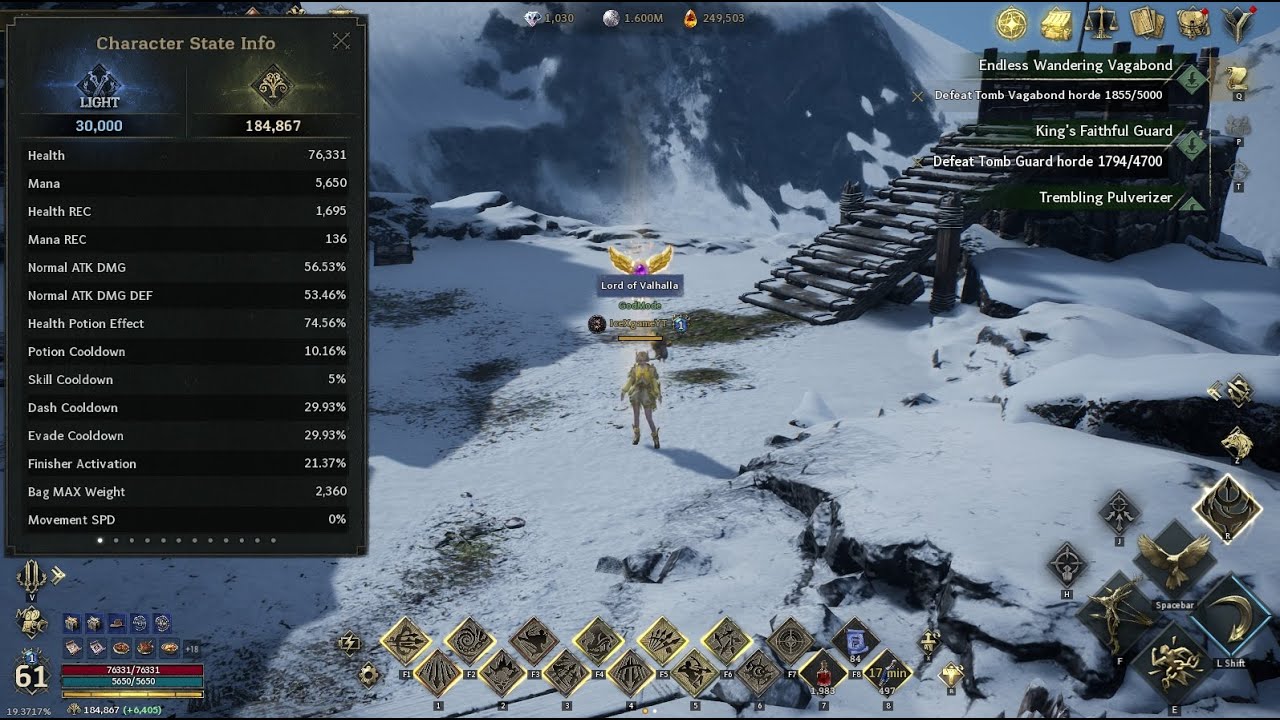 Legend of Ymir 185K CP Process