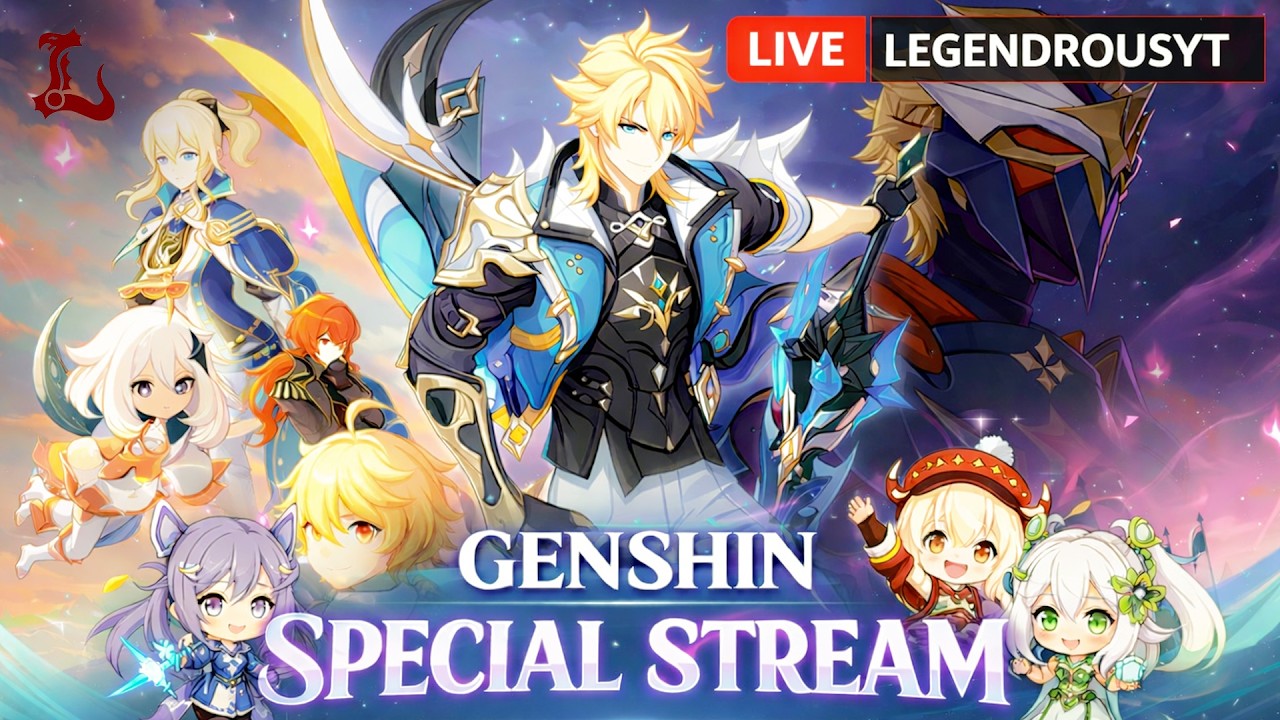 Genshin Impact Live | 6.4 Special Program | 3500 Subs target #GenshinImpact #shorts