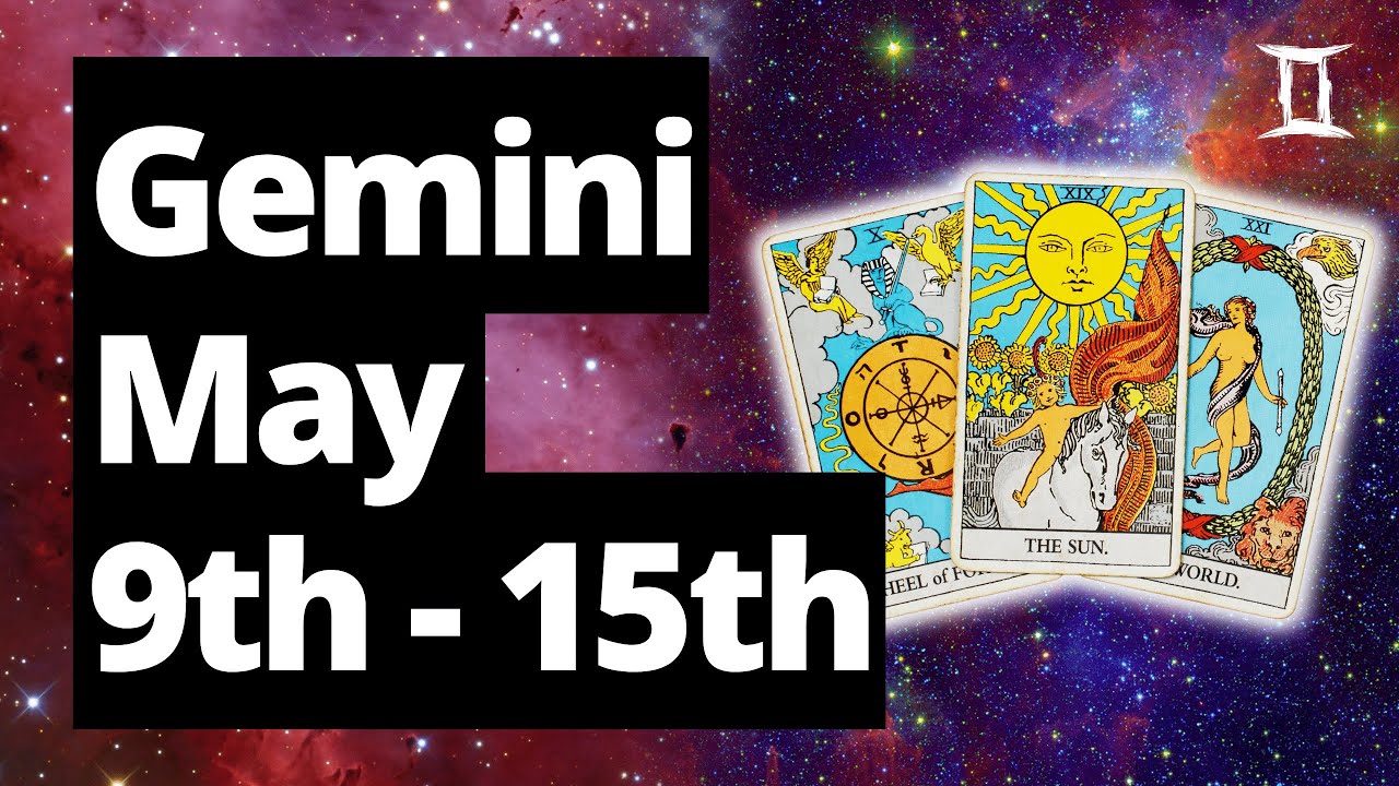 GEMINI - GET READY! The Most UNIQUE READING I've Ever Done! May 9th - 15th Tarot Reading