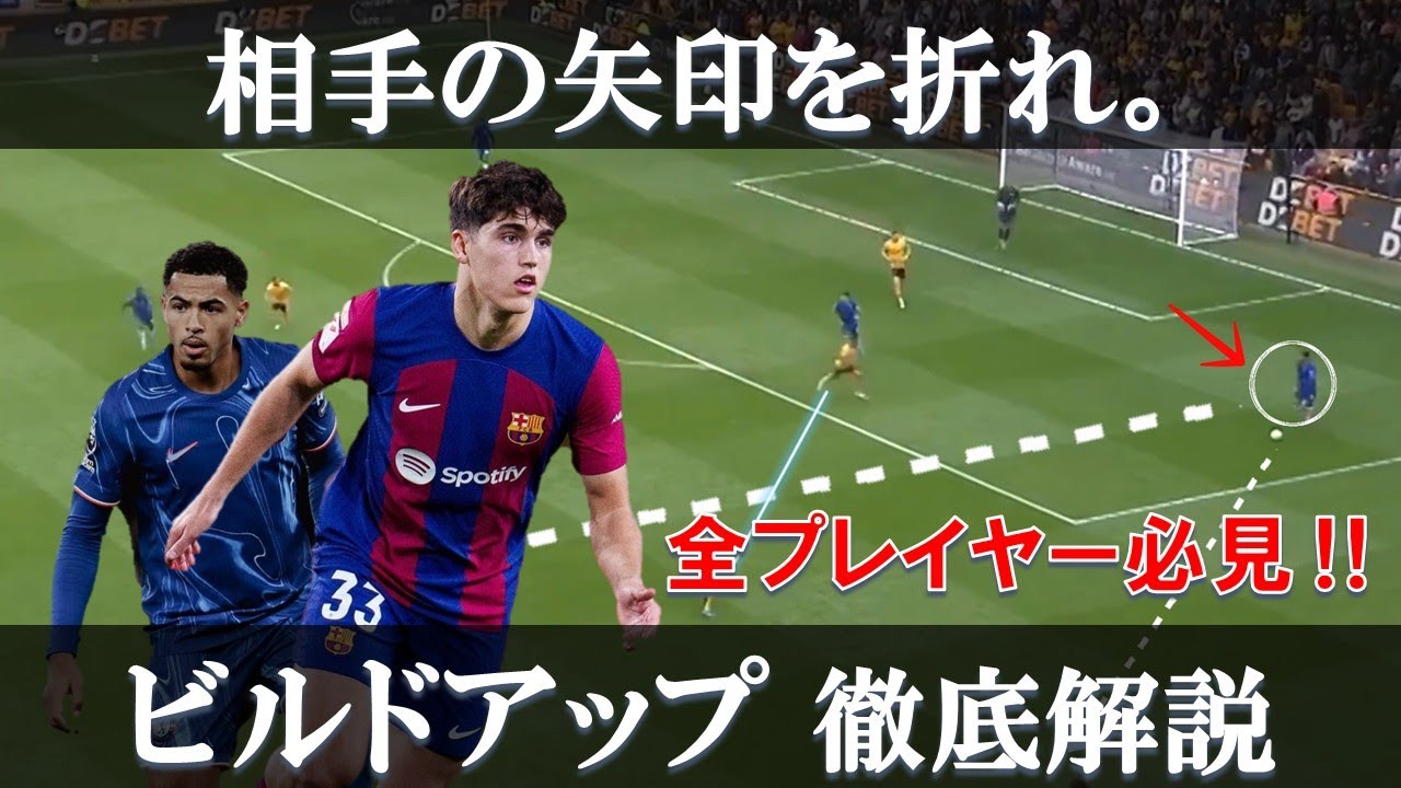 ビルドアップの本質とは？5つのポイント徹底解説！