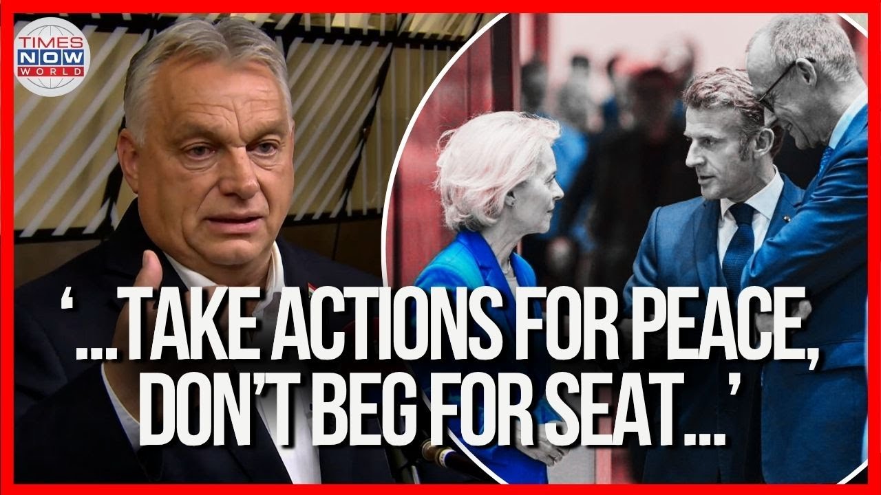 SCATHING ATTACK! Orban Calls EU Weak, Dependent And Lost
