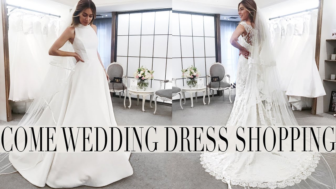 COME WEDDING DRESSS SHOPPING PART 2 | Lydia Elise Millen