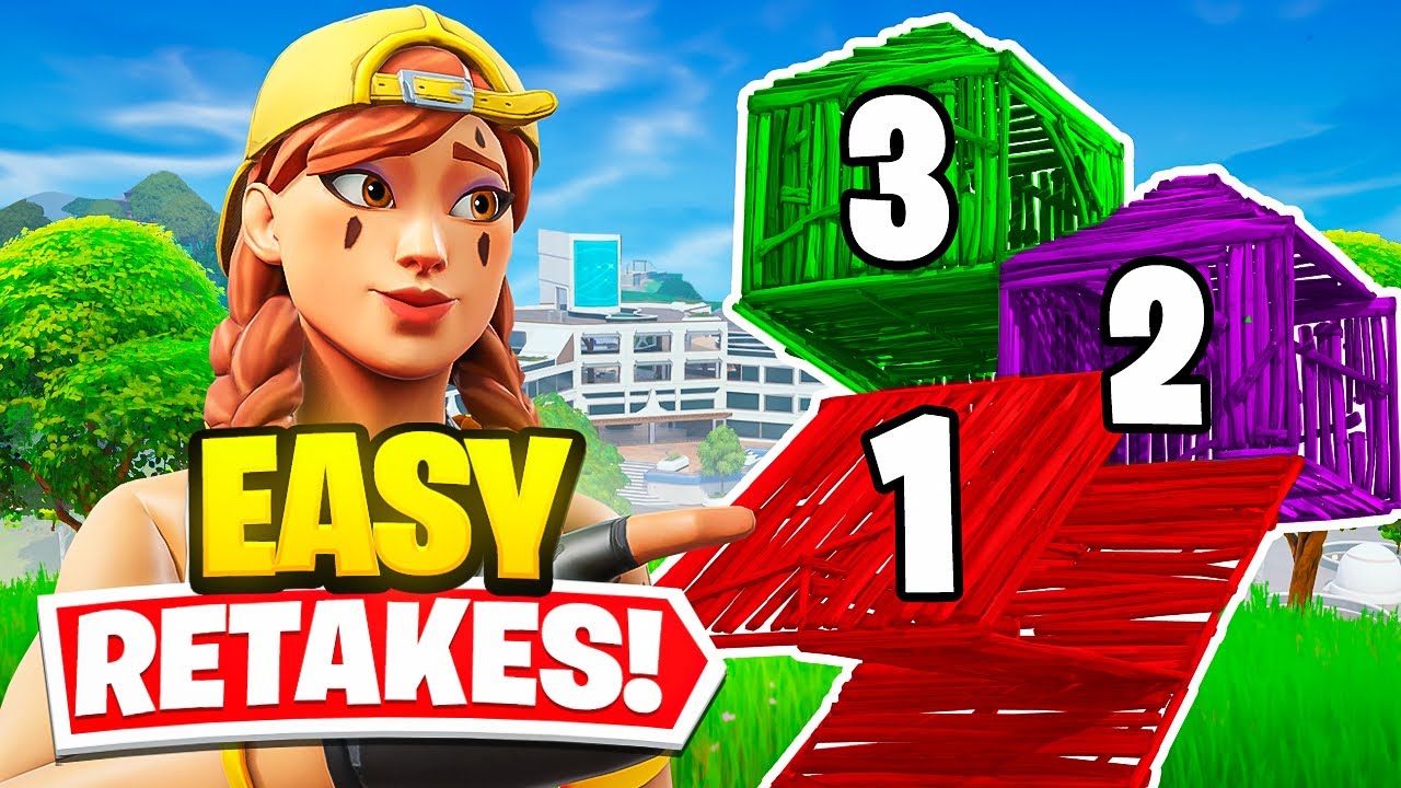 The Best High Ground Retakes For Beginners! (Fortnite Tips & Tricks)