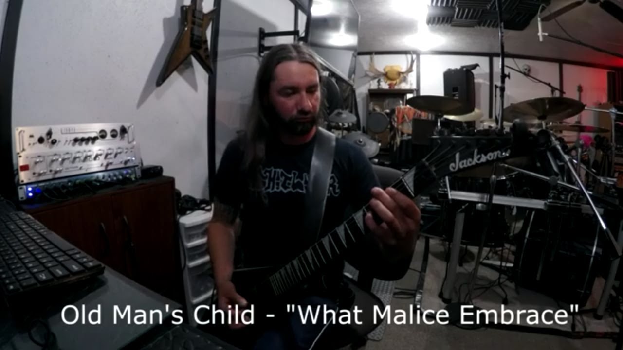 Old Man's Child - What Malice Embrace Guitar Cover