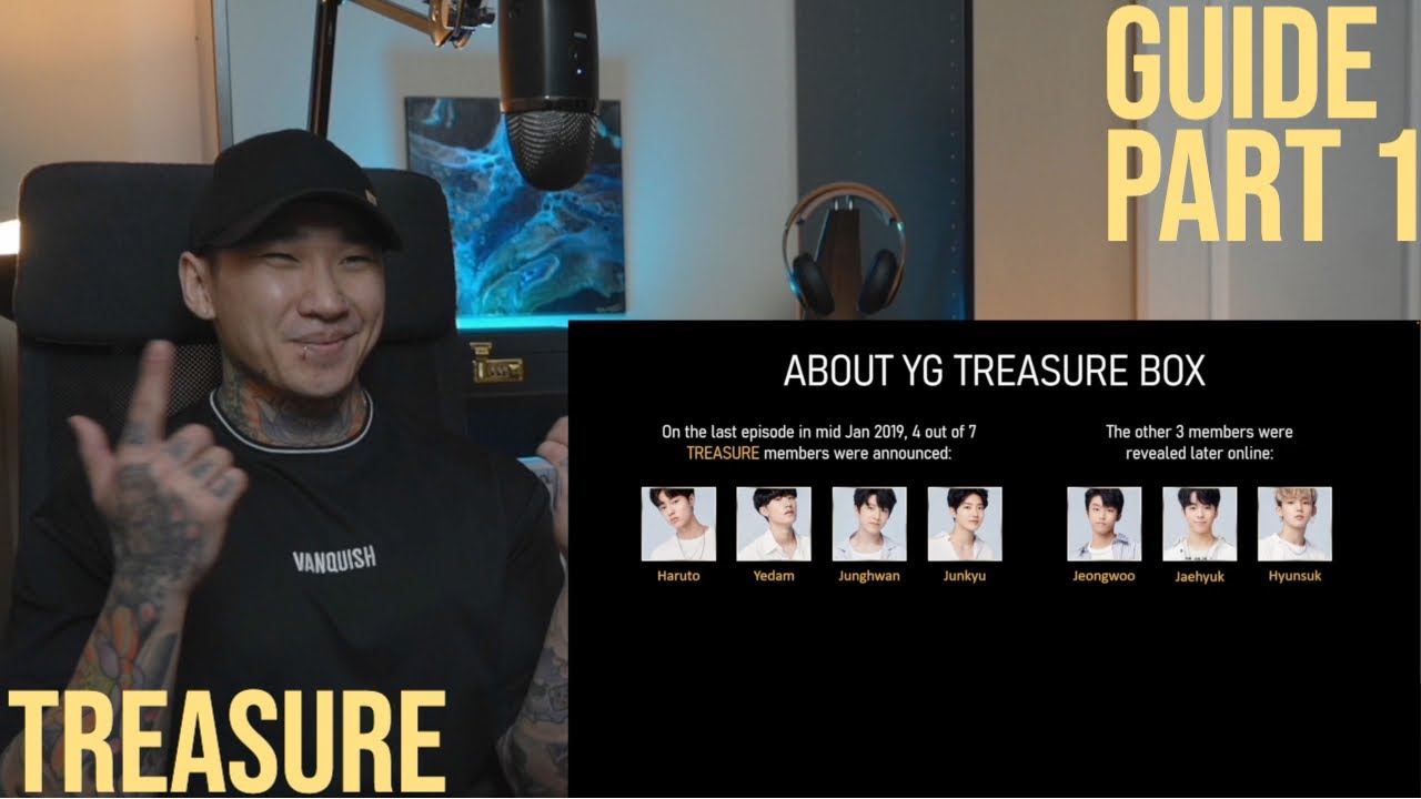 TREASURE Guide By TIFF Part 1 (REACTION)