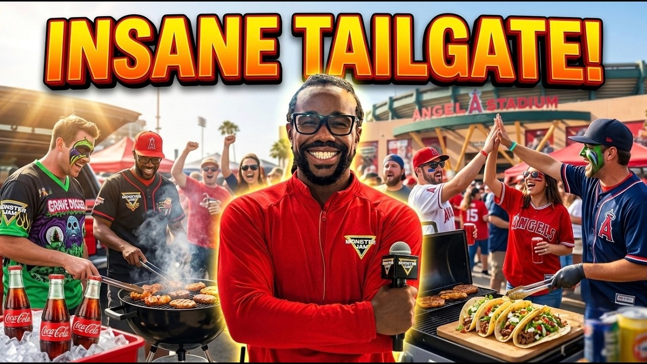 Fans REALLY Do at a Monster Jam Tailgate (Anaheim 2026)