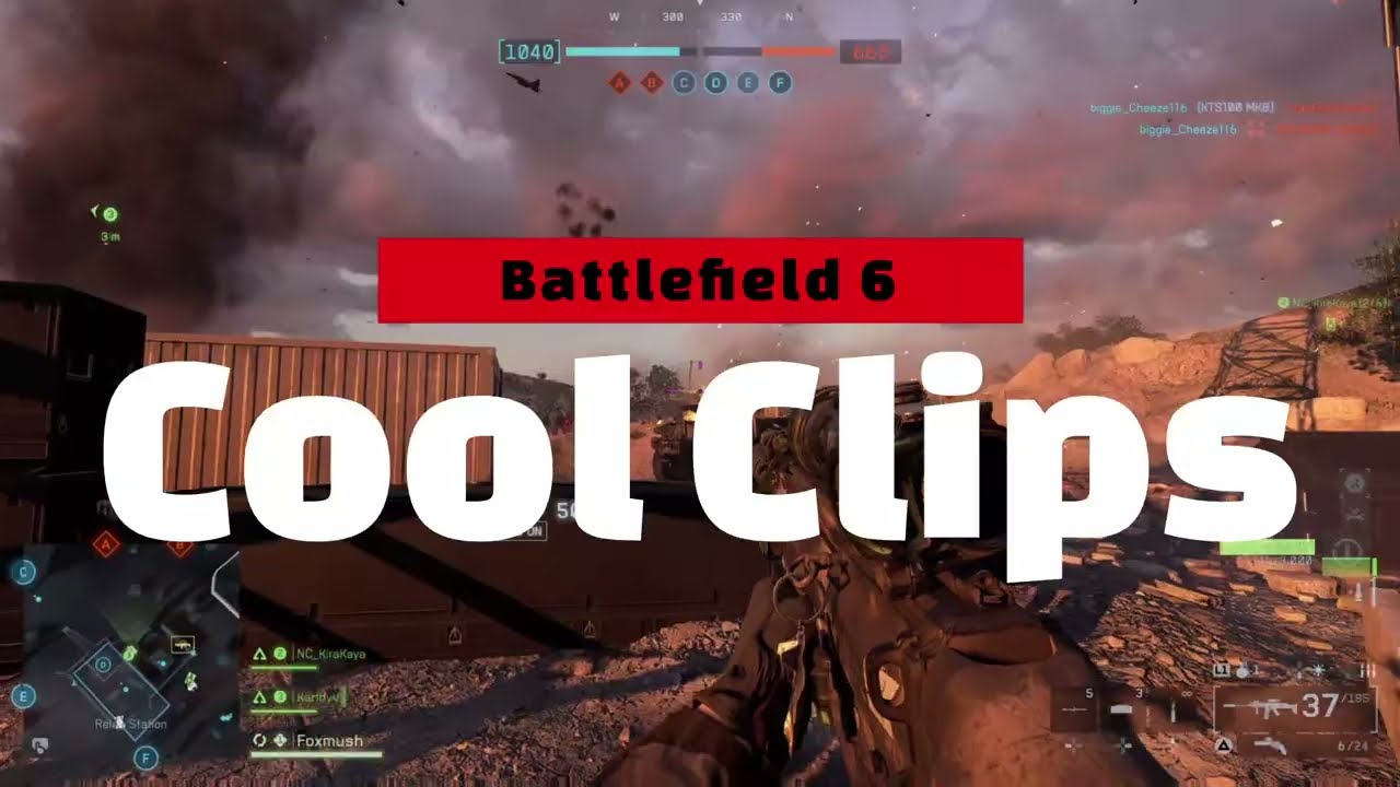Battlefield 6 Cool Clips (second video)