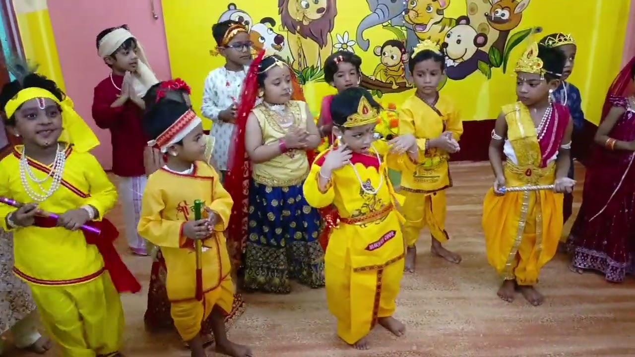 Dance performance by Eurojunior and Eurosenior #janmashtamicelebrations #dancevideo 