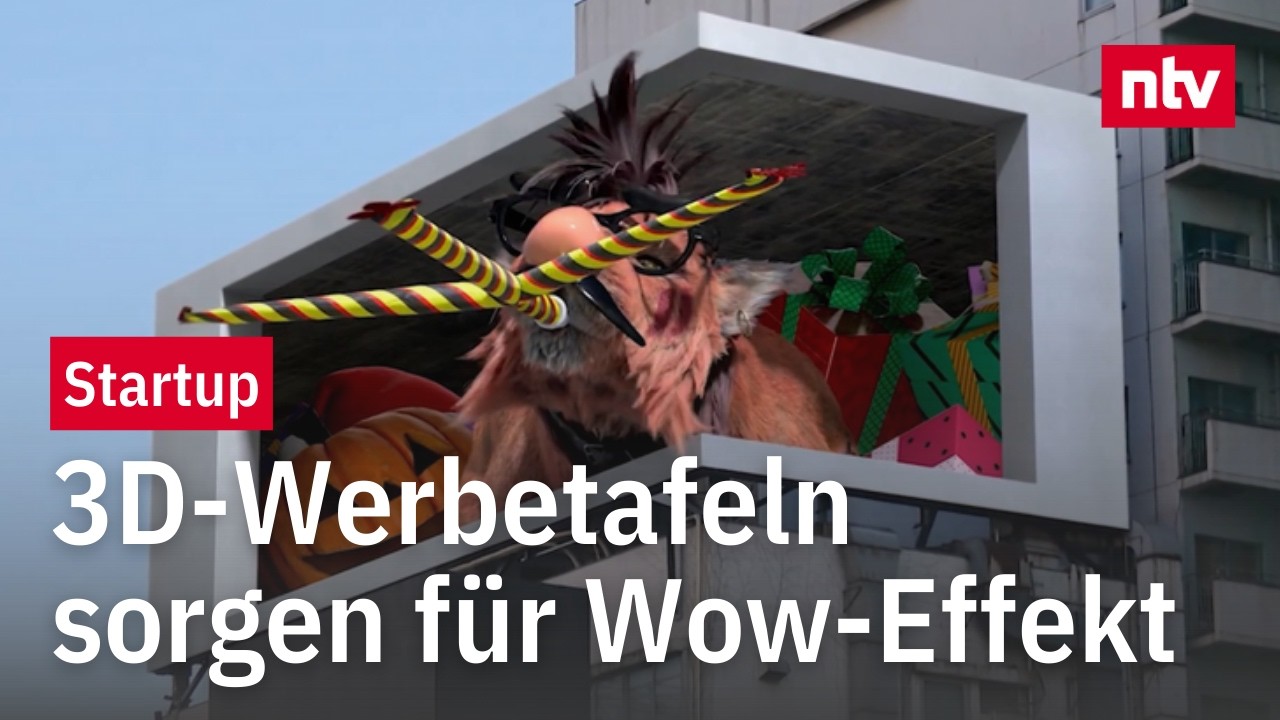 3D, bewegt, interaktiv: Die Outdoor-Werbung der Zukunft