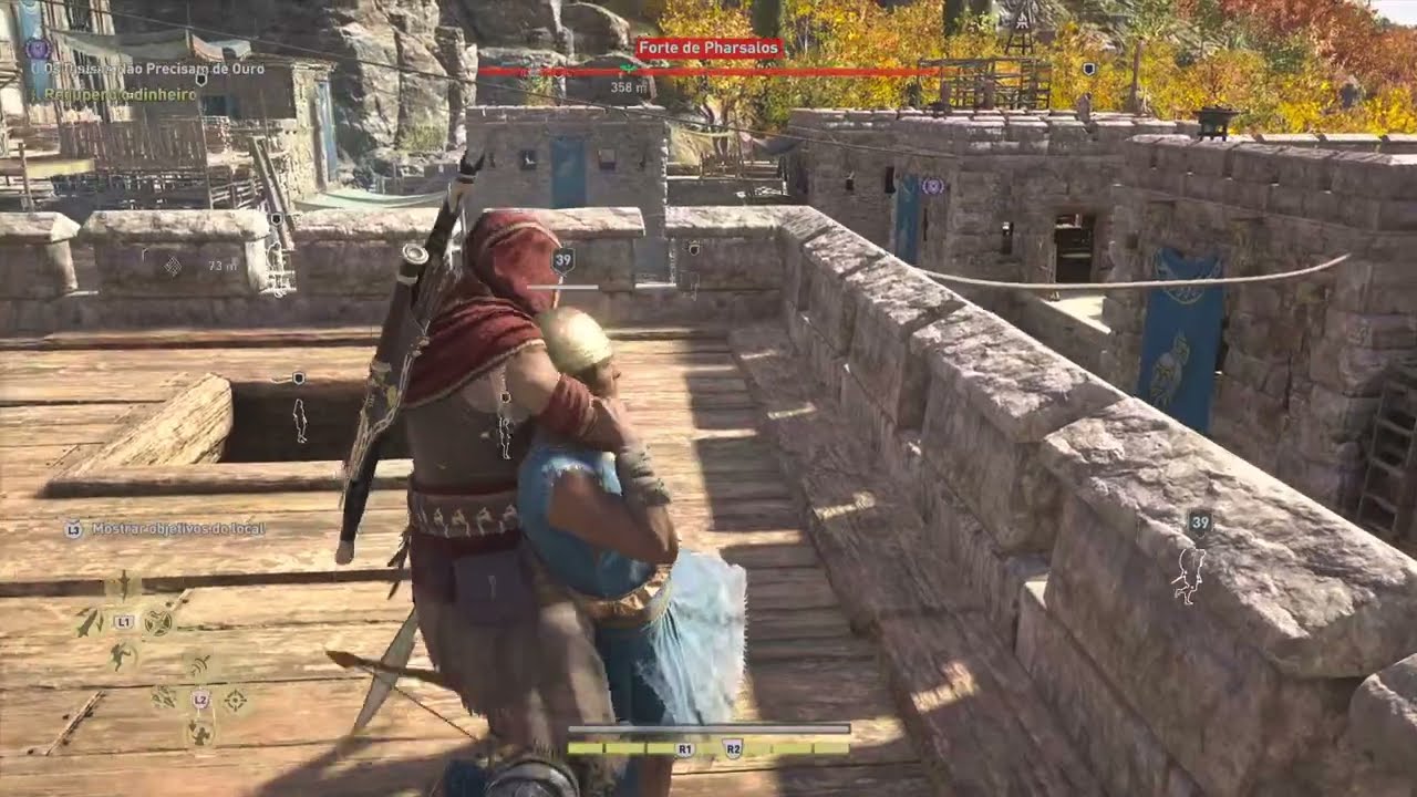 Cleaning Athenian Fort | AC Odyssey PS5 (1080p-60FPS/HDR)