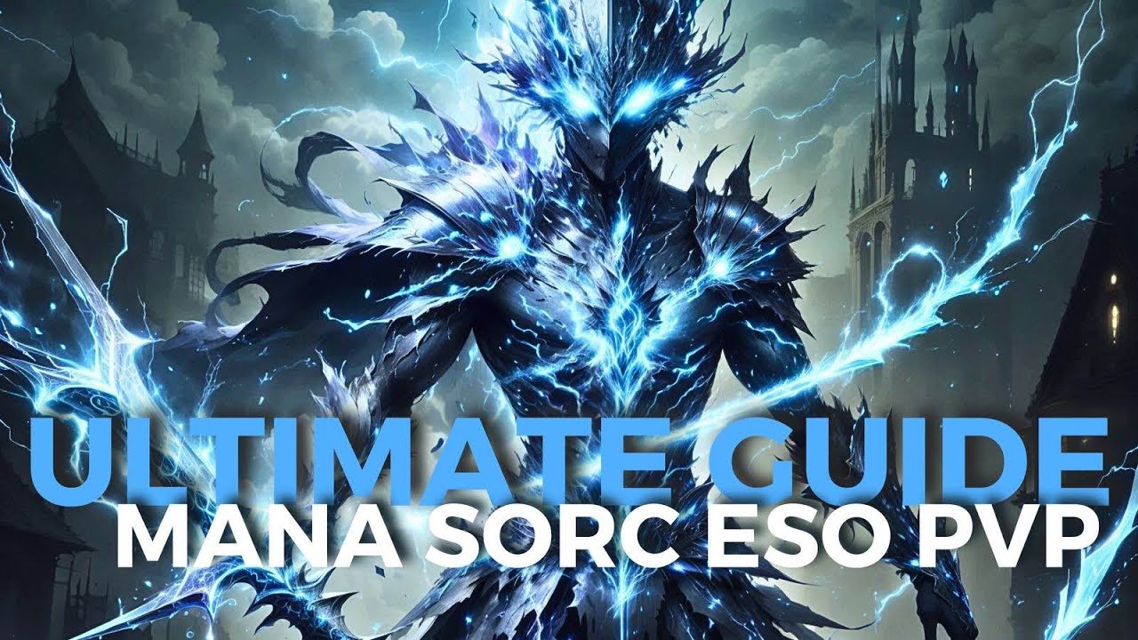TESO pvp - Ультмативный пвп гайд на мана Сорка (Sorc Ultimate Guilde)