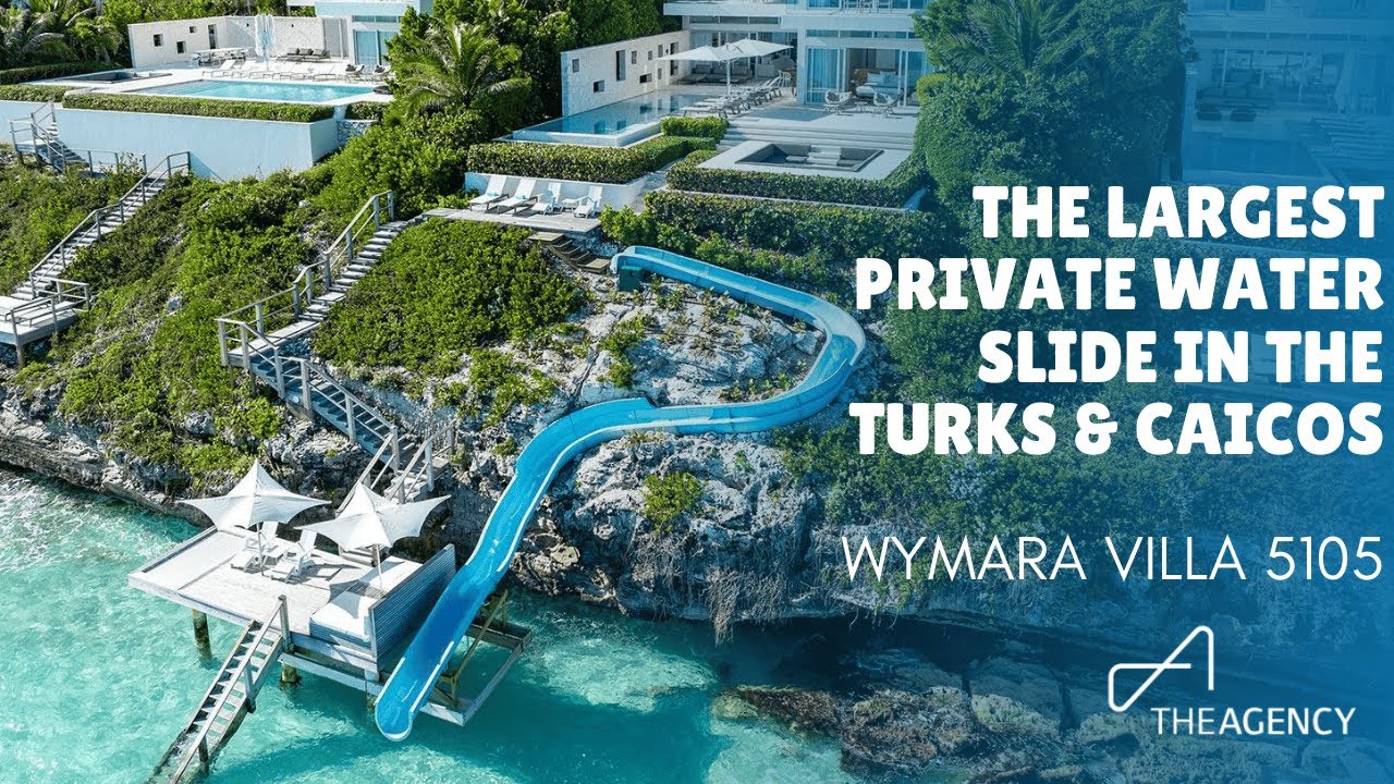 The Largest Private Waterslide In The Turks & Caicos