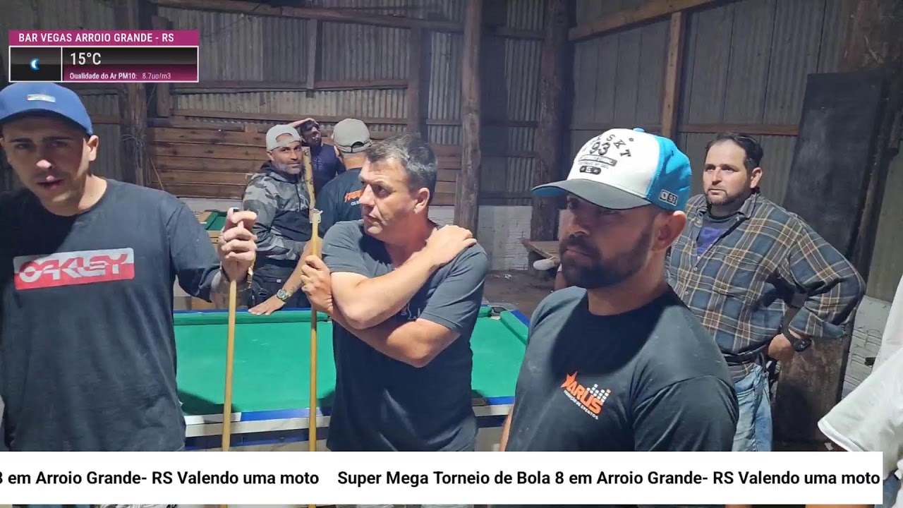 Super Mega Torneio de Bola 8 em Arroio Grande - RS Valendo uma moto 28/02/2026