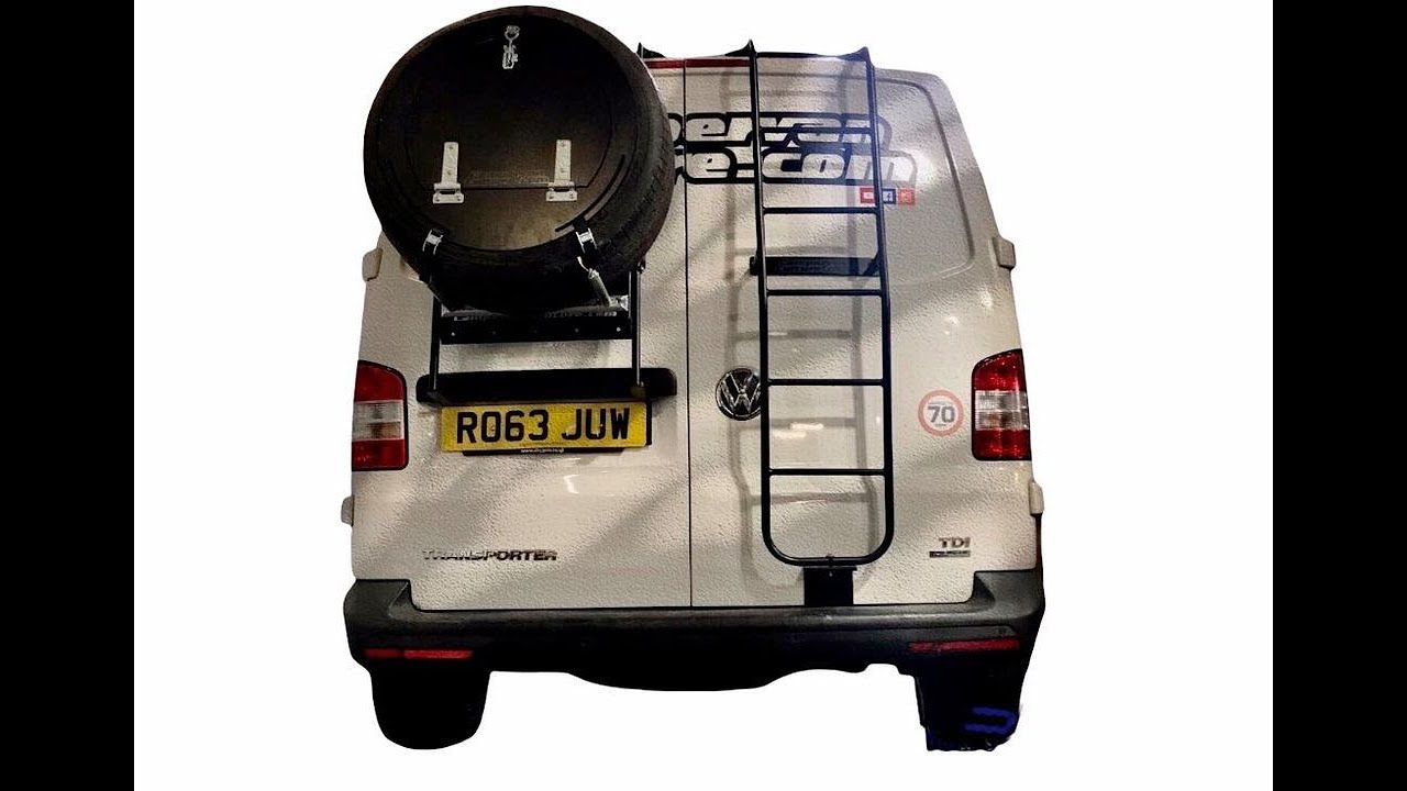 VW T5/T6 Rear Ladder & Sherpa System By CampervanCulture.com