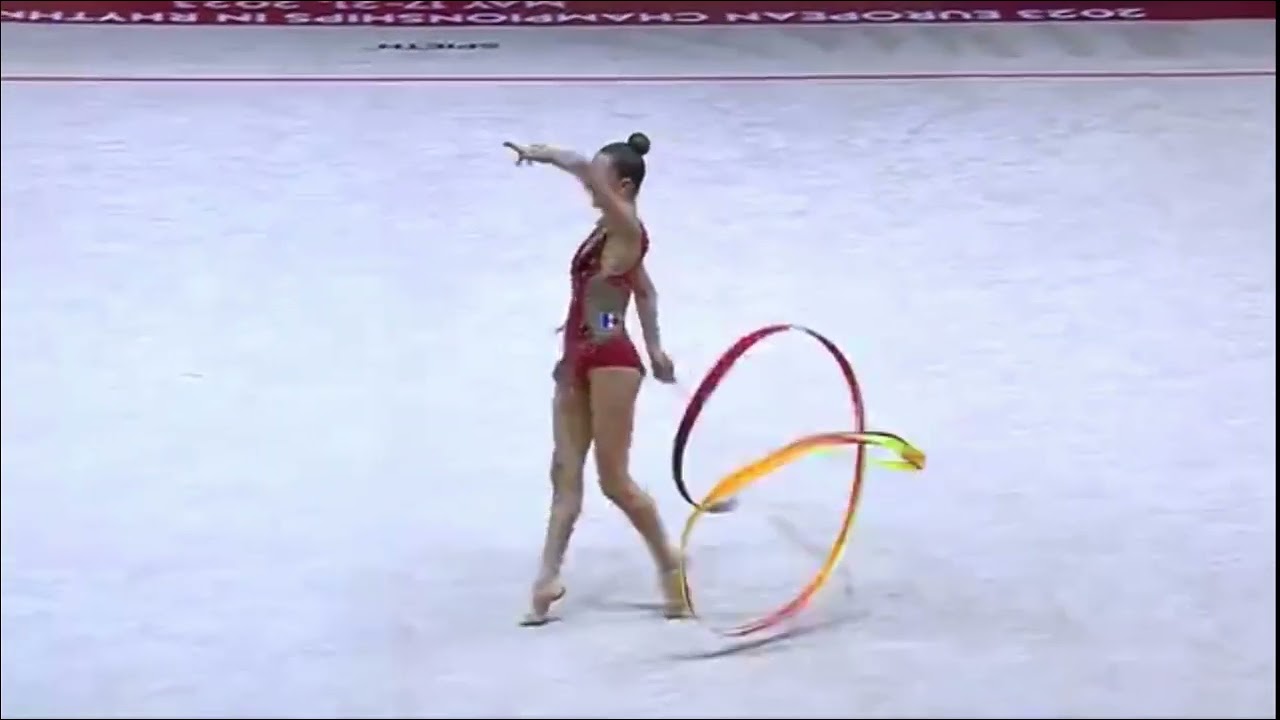 Maëlle Millet FRA Ribbon AA EUROPEAN CHAMPIONSHIPS 2023