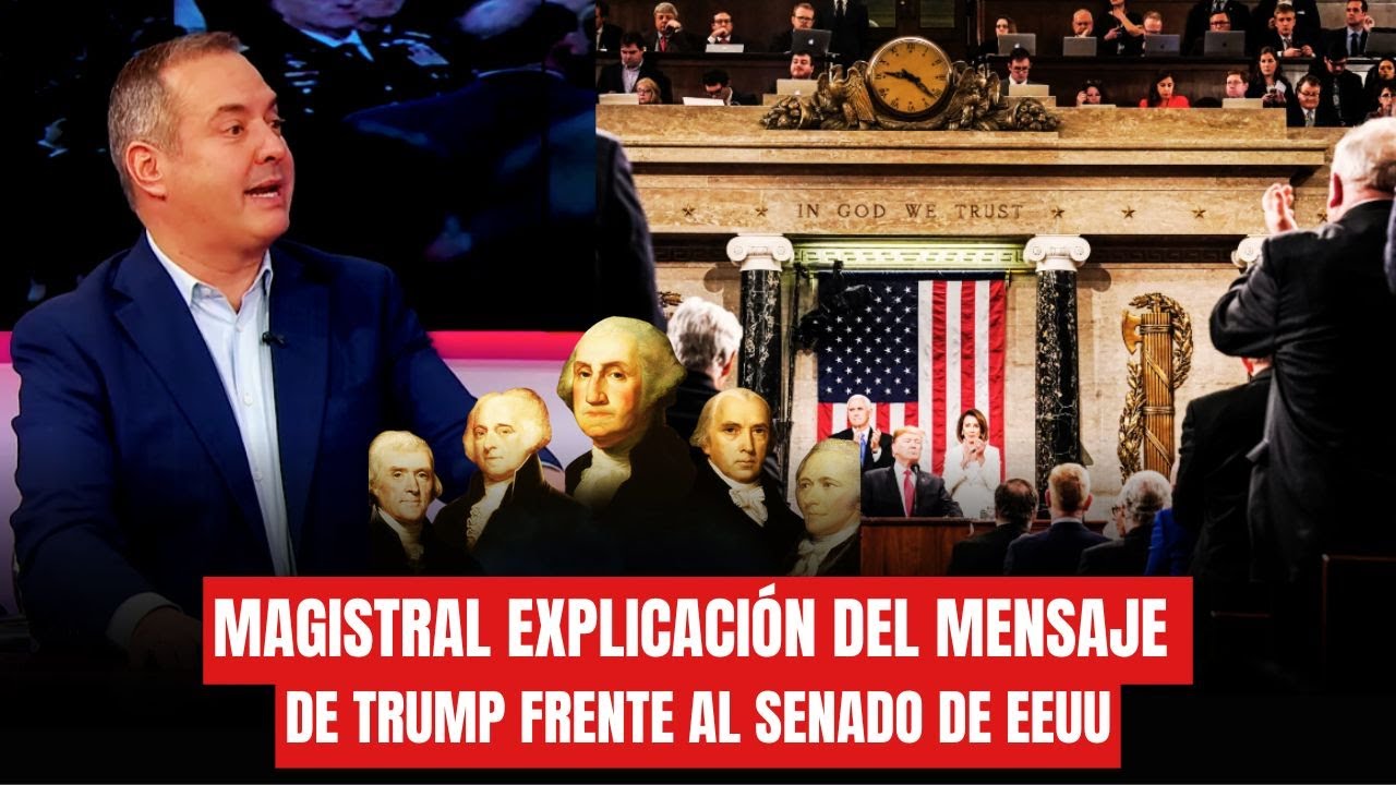 ExSubsecretario de Defensa EXPLICA DE MANERA MAGISTRAL  el MENSAJE de TRUMP frente al Senado de EEUU