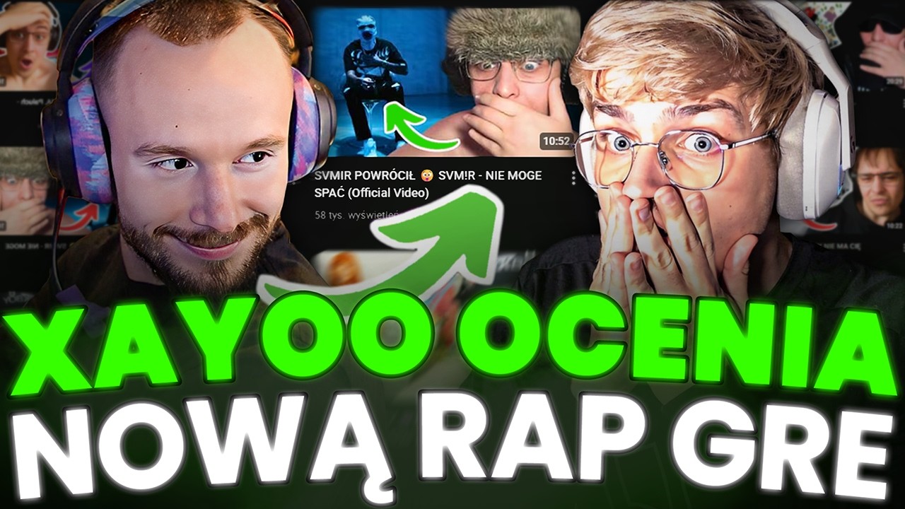 XAYOO REAGUJE NA NOWY RAPOWY WAVE! 🤘🎤🎶🔥 *Paluch, Vkie, Waima, Miszel,  Chivas, Alberto*