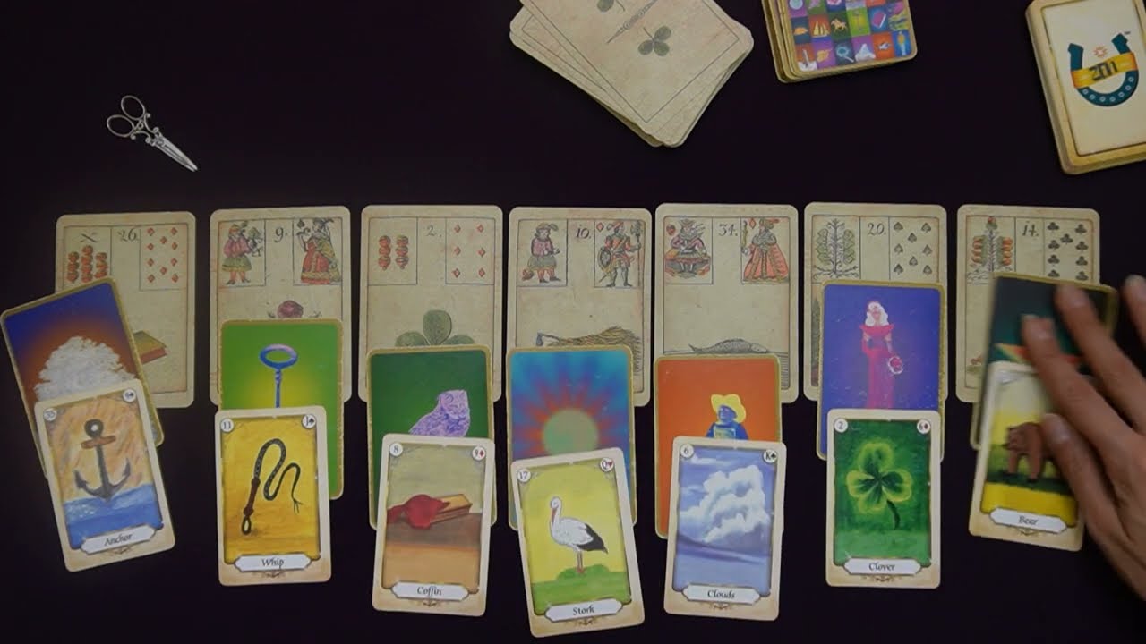 Is Love Ahead? Lenormand Pick-A-Card New Relationship | 3D Line of Seven