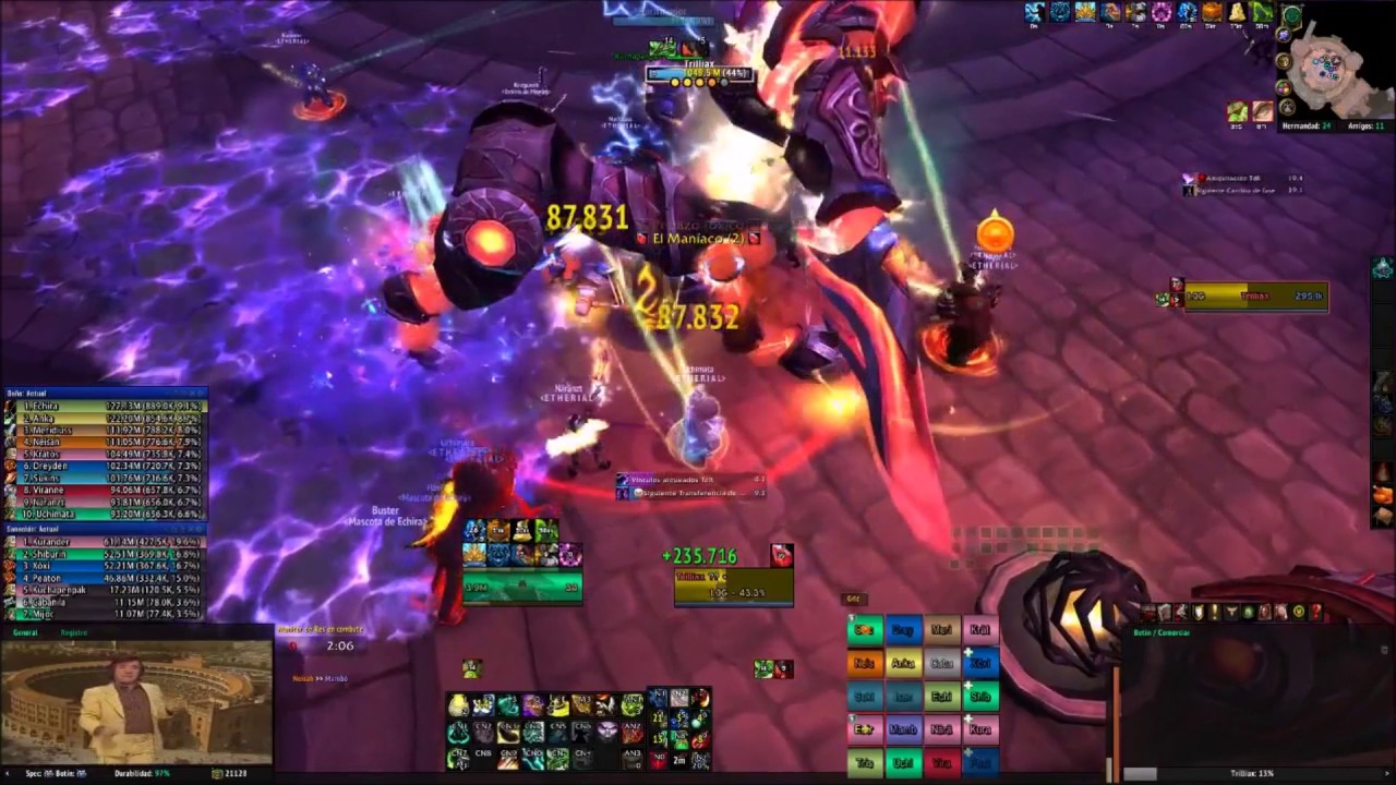 Etherial vs Trilliax Mythic I Monk WW POV