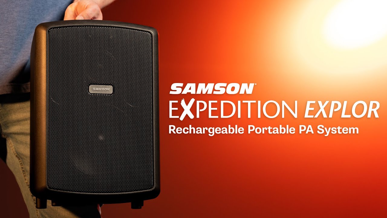 Expedition Explor Rechargeable Portable PA System | Samson