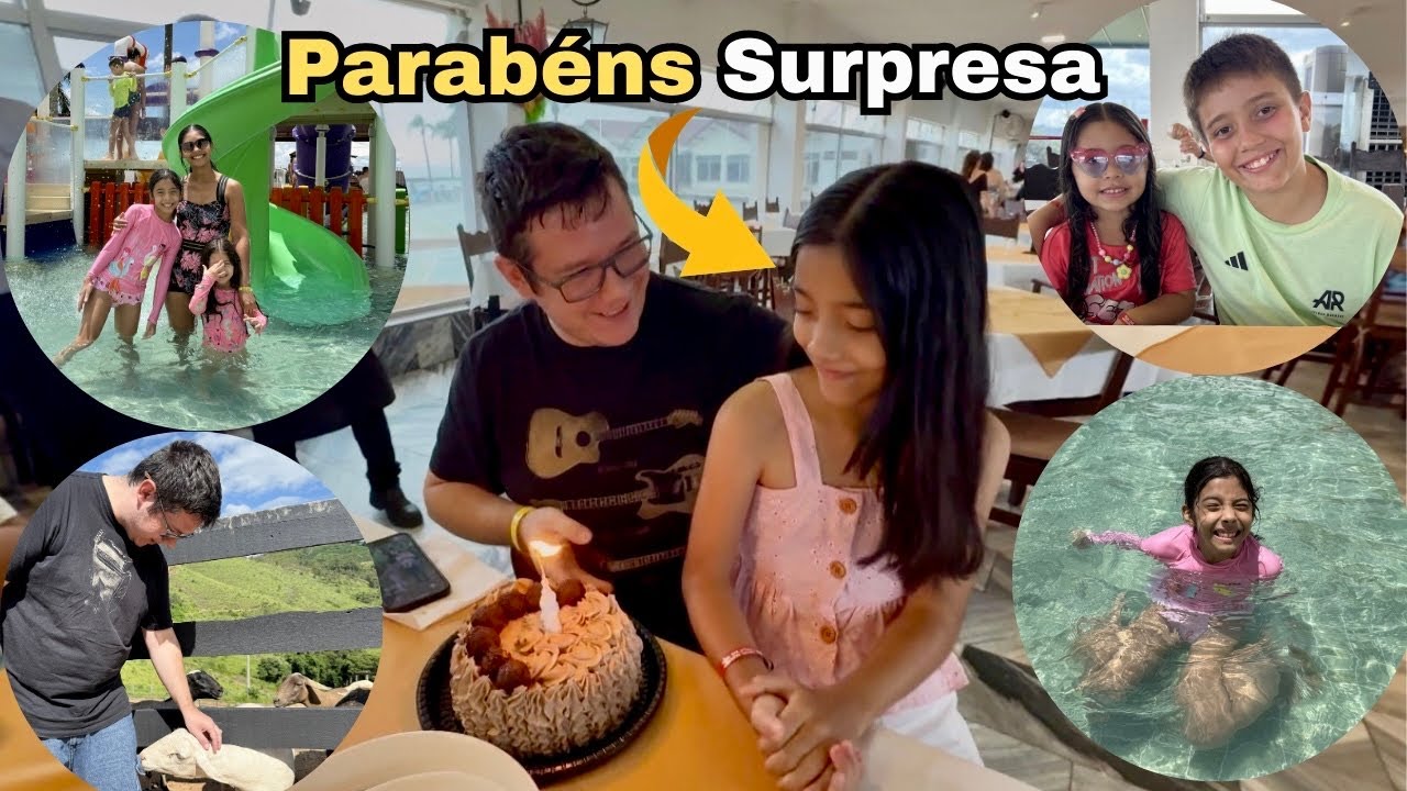 VLOG DE ANIVERSÁRIO 🎈 NO HOTEL FAZENDA VALE DO SOL ☀️-LILI FEZ 8 ANOS 🥳-Família Martins