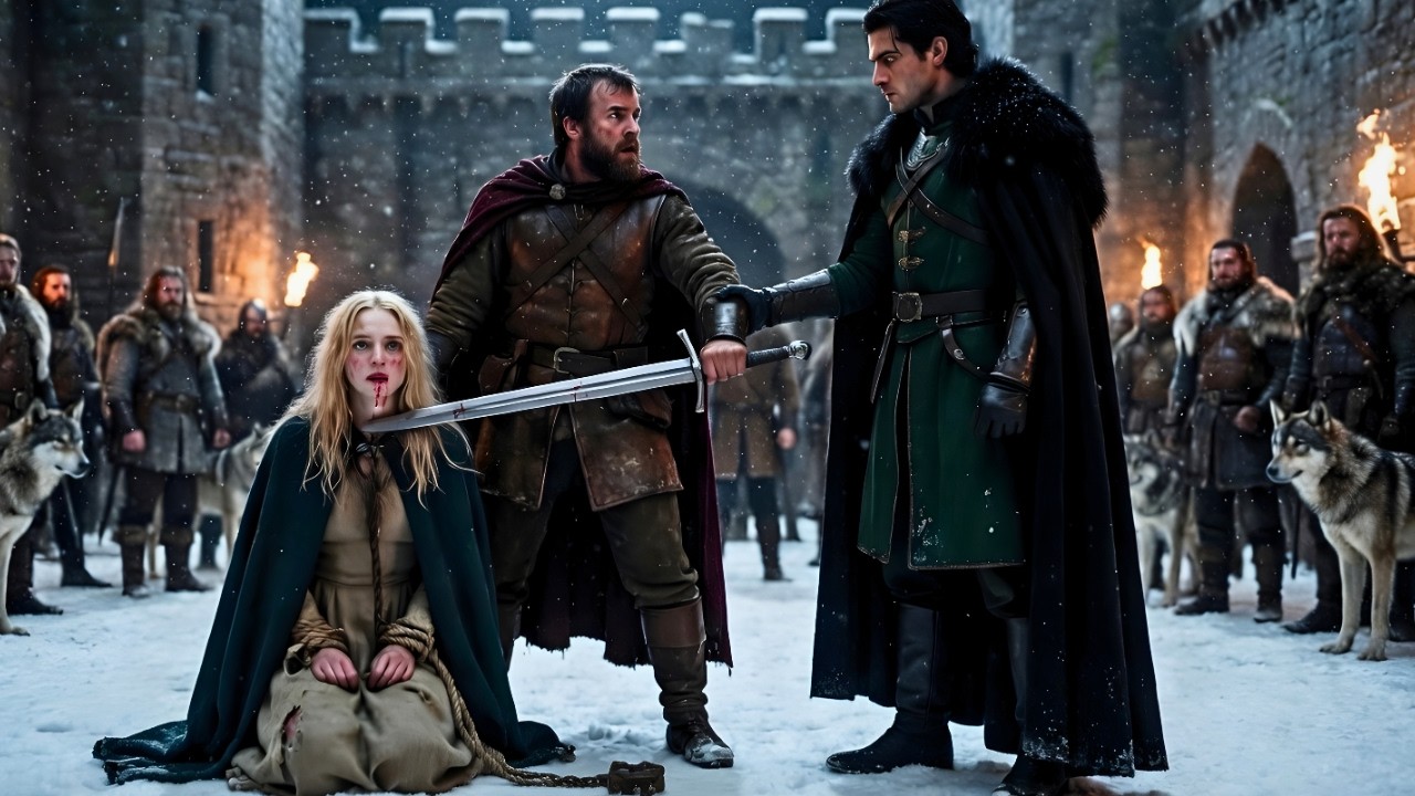 He Ordered Her Execution Before the Northern Pack….But Her Last Word Froze the Blade.