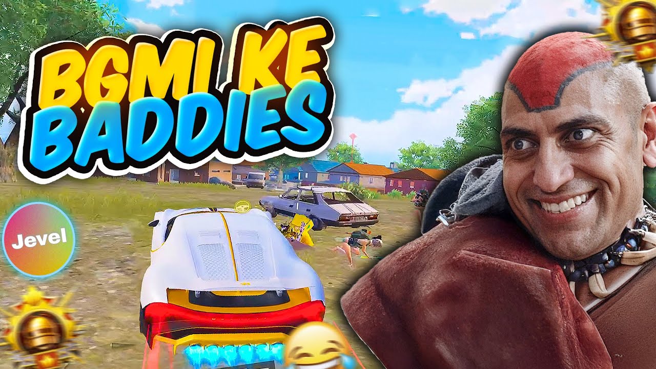 BGMI KE BADDIES  😂| CONQUEROR BGMI JEVEL FUNNY COMMENTARY | #jevel #bgmifunnycontent