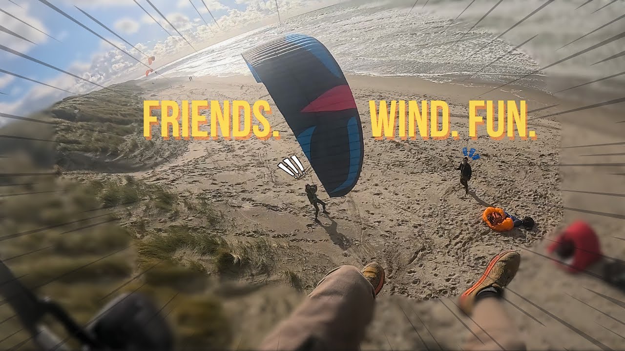 SOARING FREEDOM | Flare Moustache 18 at Quend Beach 🇫🇷 (RAW ASMR)