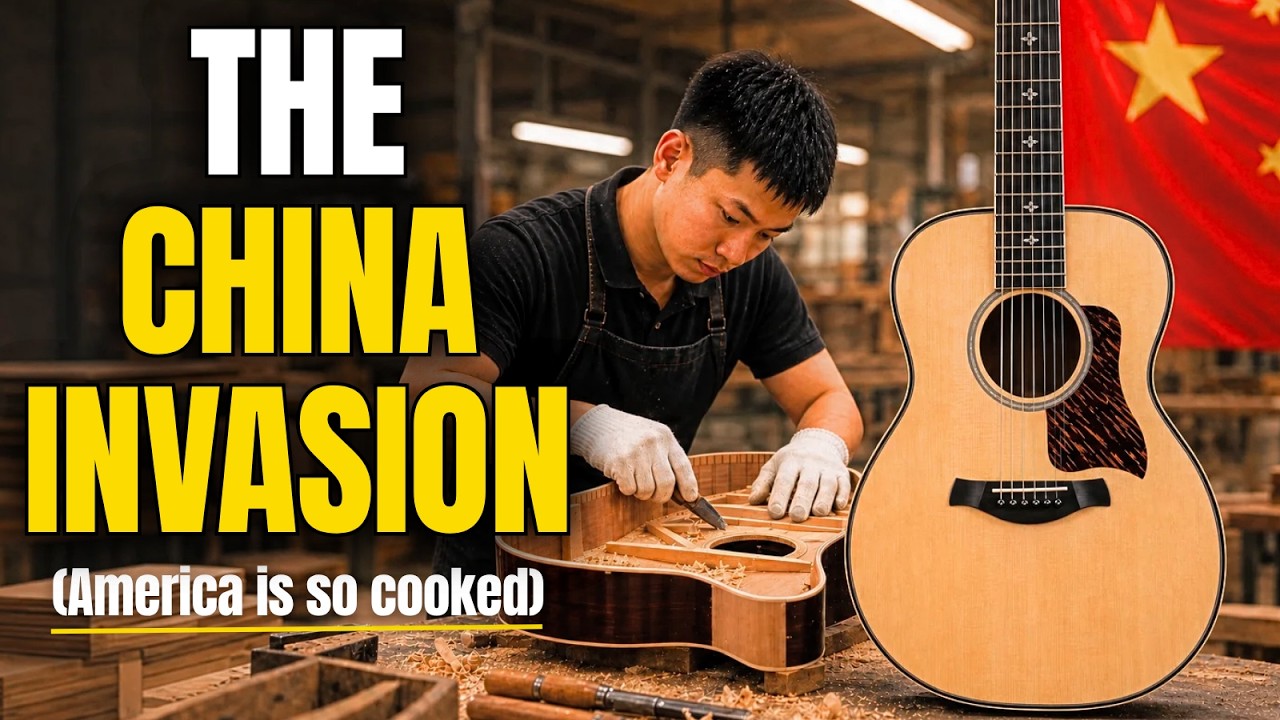 Why American Acoustic Guitar Brands Fear Chinese Guitars