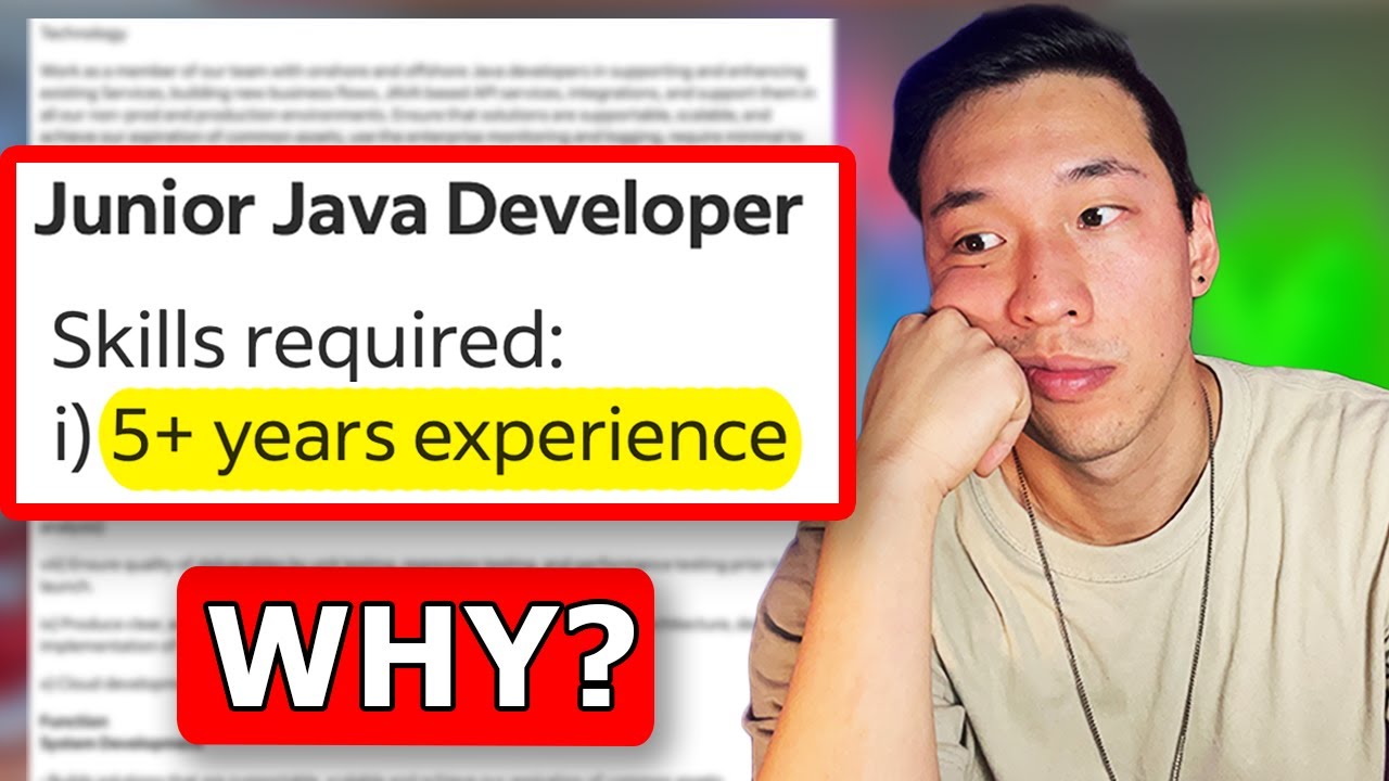 Why Entry Level Jobs Require 3-5 Years of Experience